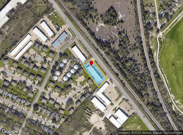 2800 Finfeather Rd, Bryan, TX Parcel Map