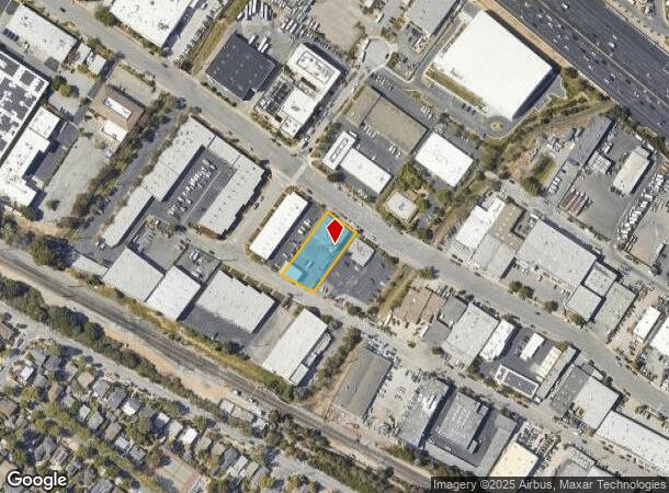  1415 Rollins Rd, Burlingame, CA Parcel Map