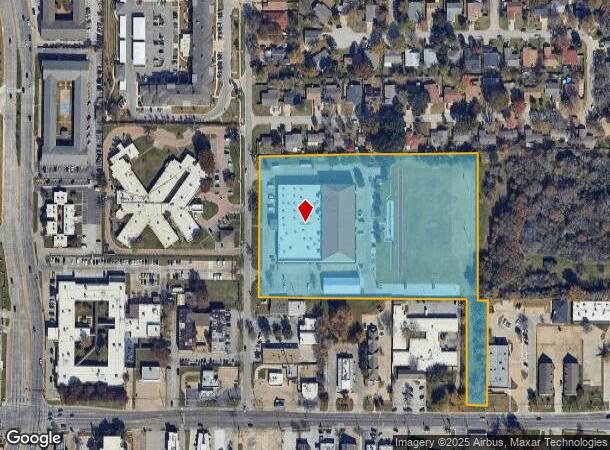  1111 Gibbins Rd, Arlington, TX Parcel Map