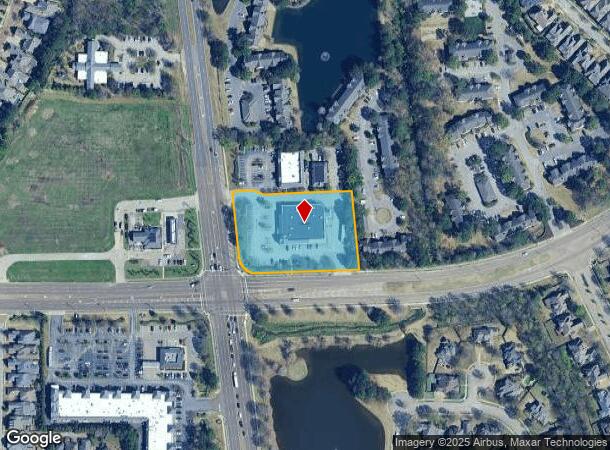 2016 S Houston Levee Rd, Collierville, TN Parcel Map