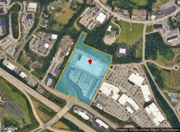  100 Settlers Ridge Center Dr, Pittsburgh, PA Parcel Map