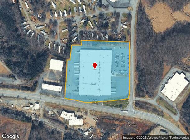 1102 1St Ave S, Conover, NC Parcel Map