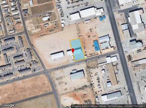 1551 Laredo Dr, Odessa, TX Parcel Map