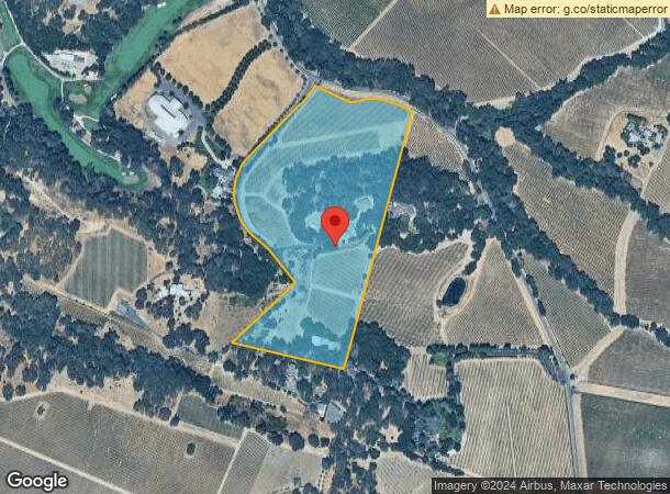  22 N Blue Oak Ln, Napa, CA Parcel Map