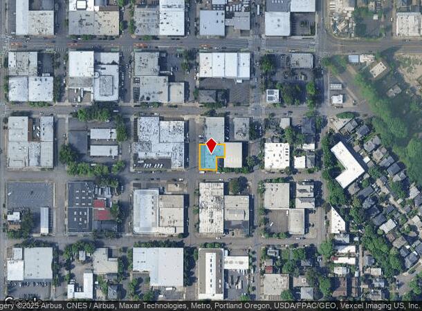  1632 Se 10Th Ave, Portland, OR Parcel Map