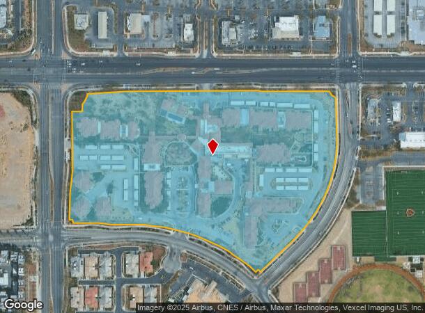 10401 W Charleston Blvd, Las Vegas, NV Parcel Map