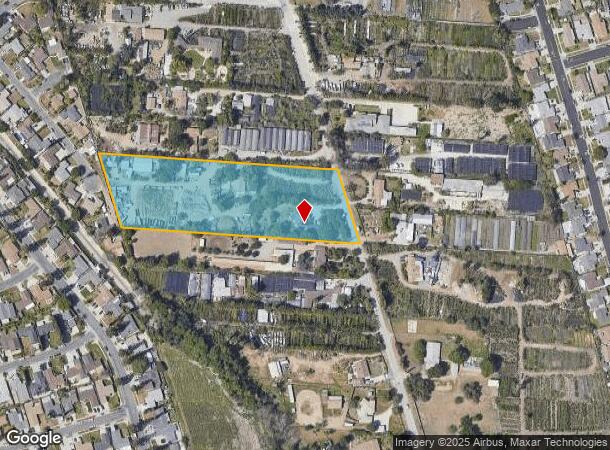  2107 Desire Ave, Rowland Heights, CA Parcel Map