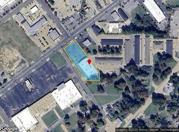 2100 Louisville Ave, Monroe, LA Parcel Map