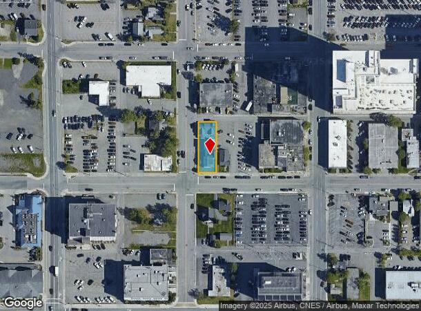 725 K St, Anchorage, AK Parcel Map