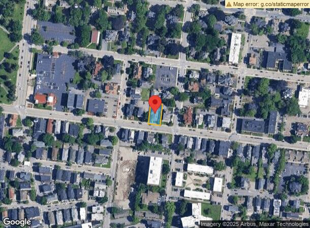  93 Elm St, Worcester, MA Parcel Map