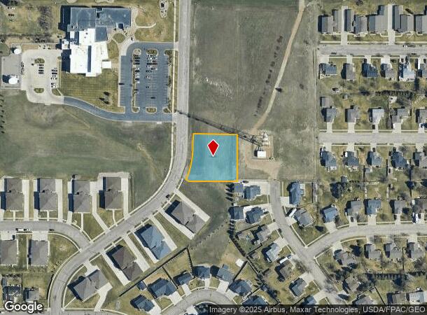  4113 Coleman St, Bismarck, ND Parcel Map