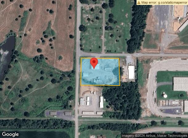  1399 W 3Rd St, Lonoke, AR Parcel Map