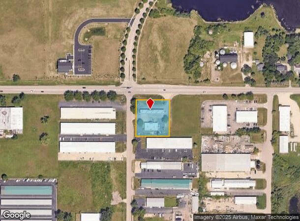 171 E Higgins Rd, Gilberts, IL Parcel Map