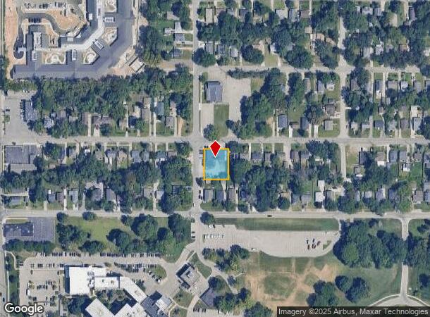  1302 Mason St Ne, Grand Rapids, MI Parcel Map