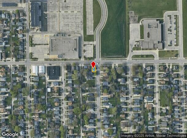  1801 65Th St, Kenosha, WI Parcel Map