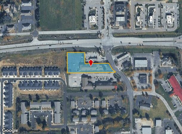 150 N Lovers Ln, Franklin, IN Parcel Map