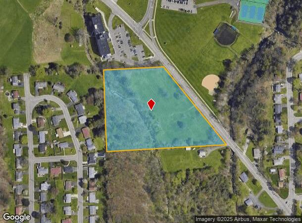 609 Hooper Rd, Endicott, NY Parcel Map