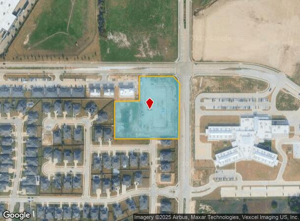  550 Hawkins Run Rd, Midlothian, TX Parcel Map