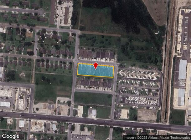  314 E 2Nd St, Los Fresnos, TX Parcel Map