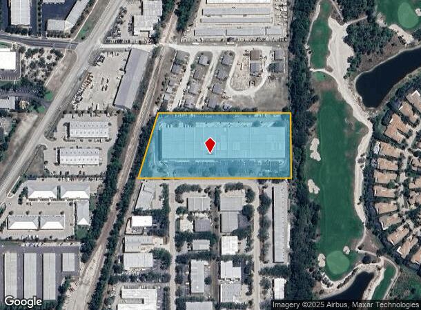 1485 Rail Head Blvd, Naples, FL Parcel Map
