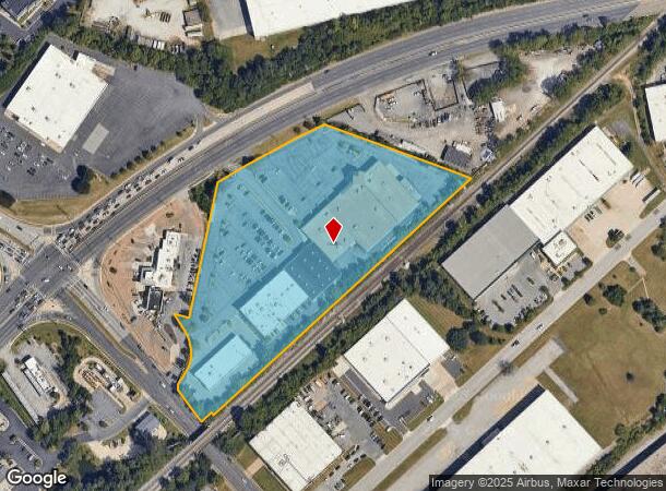 Pulaski Hwy, MD Parcel Map