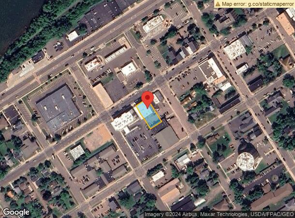  808 Main St W, Ashland, WI Parcel Map