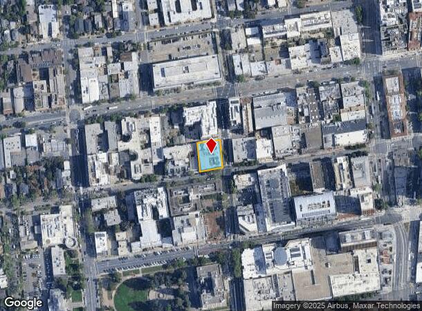  2020 Milvia St, Berkeley, CA Parcel Map