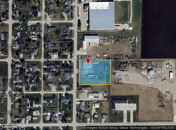  1216 N 8Th Ave, Washington, IA Parcel Map