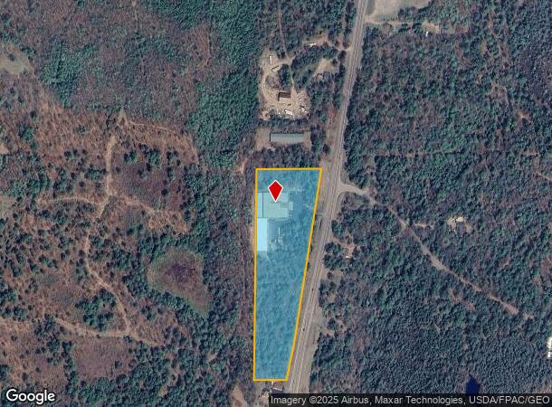 6151 Us Highway 51, Hazelhurst, WI Parcel Map