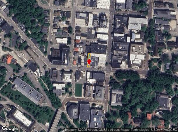 16 W Union St, Athens, OH Parcel Map