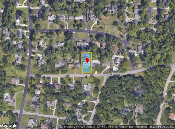 596 Bigelow Rd, Mansfield, OH Parcel Map
