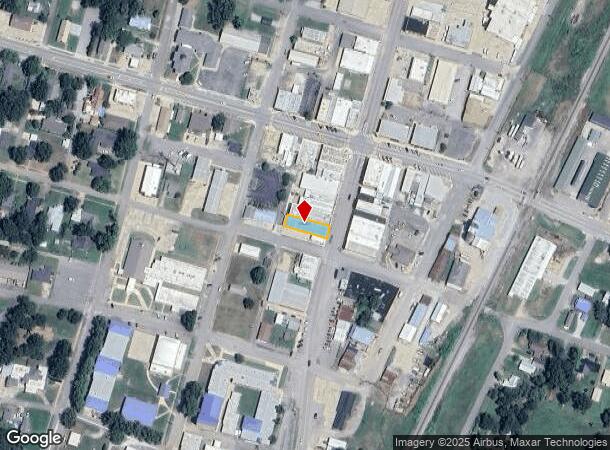 135 S Broadway St, Checotah, OK Parcel Map