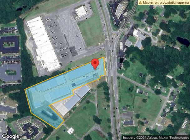  807 W Market St, Smithfield, NC Parcel Map