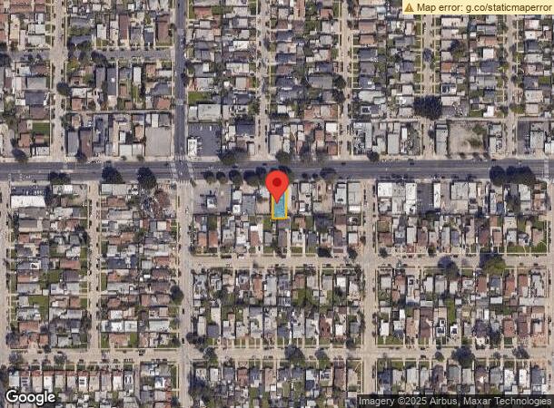  2930 W Florence Ave, Los Angeles, CA Parcel Map