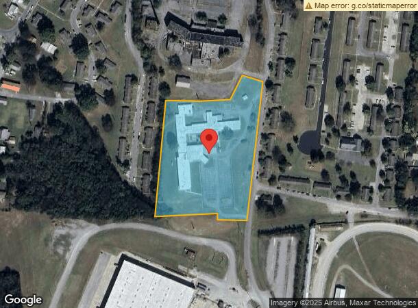  603 Amana Ave, Fayetteville, TN Parcel Map