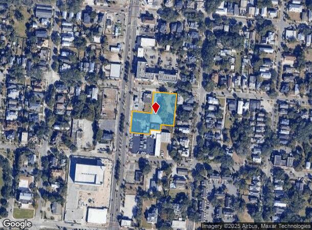  1229 N Main St, Jacksonville, FL Parcel Map