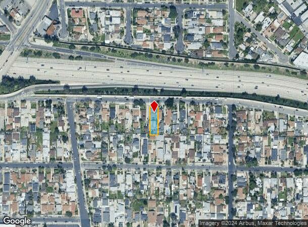  10648 Roscoe Blvd, Sun Valley, CA Parcel Map