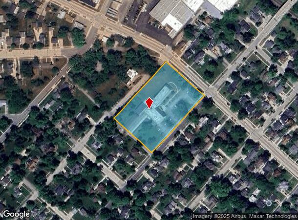  633 W James St, Columbus, WI Parcel Map