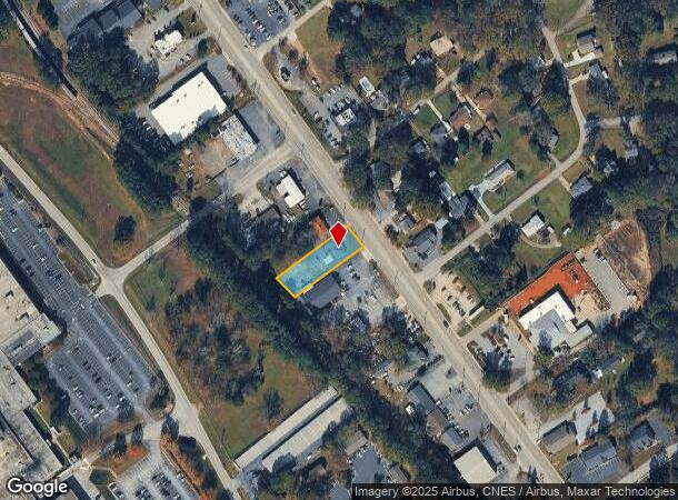  715 Ne Main St, Simpsonville, SC Parcel Map