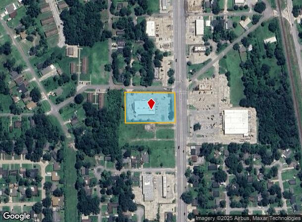 2425 N 16Th St, Orange, TX Parcel Map