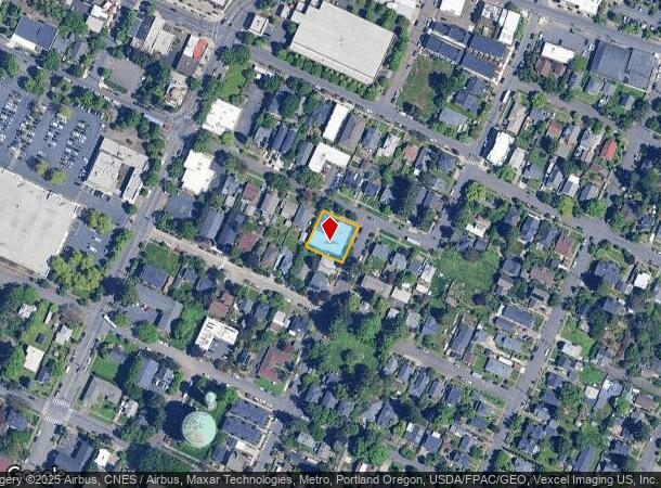  8040 N Ivanhoe St, Portland, OR Parcel Map