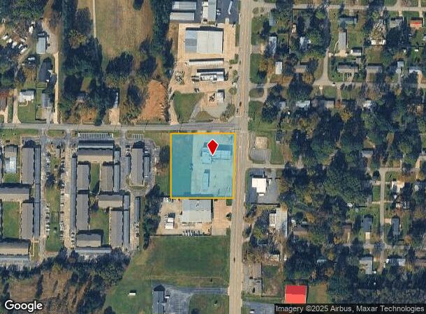 1199 N Maple St, Searcy, AR Parcel Map