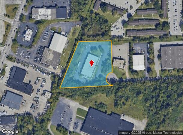  800 W Metro Park, Rochester, NY Parcel Map