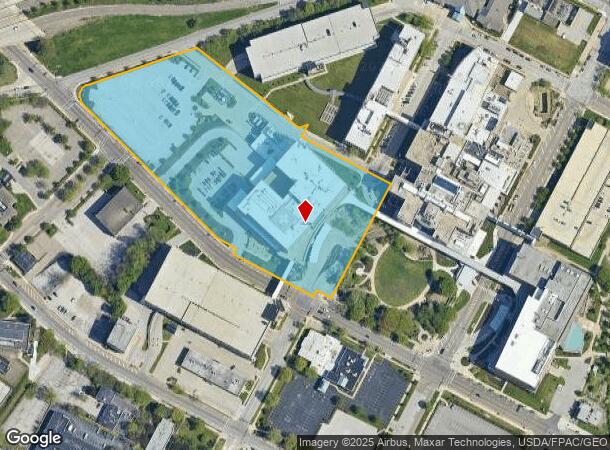 177 W Exchange St, Akron, OH Parcel Map