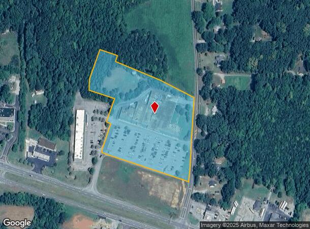2105 Academy Rd, Powhatan, VA Parcel Map