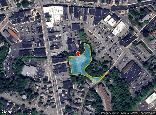  4 Spring Ln, Taunton, MA Parcel Map