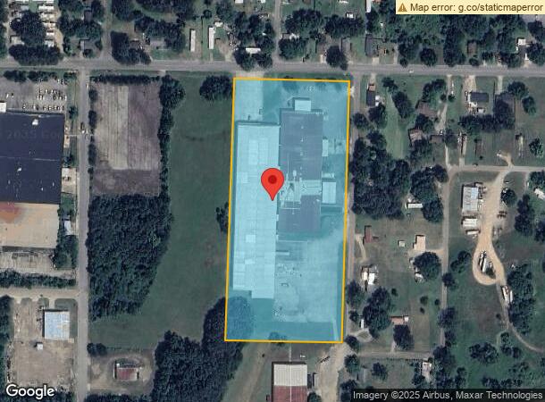  1605 W Avenue B St, Hope, AR Parcel Map