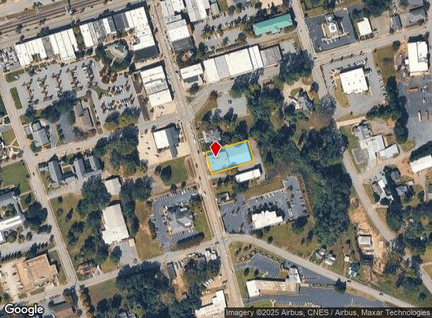  207 S Pendleton St, Easley, SC Parcel Map