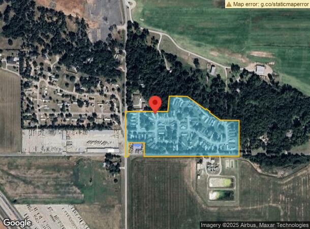  1269 N Adkins Hill Rd, Norman, OK Parcel Map