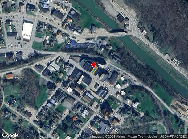 Main St, West Union, WV Parcel Map